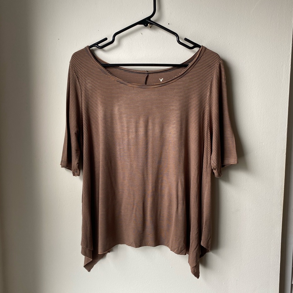 American Eagle Cutoff T Shirt